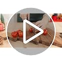 Nestle Christmas Tree Cutting Board 15.2x11.8in Acacia Wood Charcuterie Board (Brown) - Variation 1