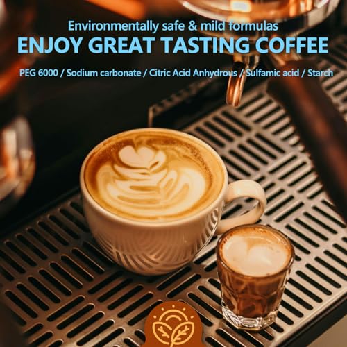 Coffee Machine Descaler Tablets - Universal Coffee Maker Cleaner, 34 Pack