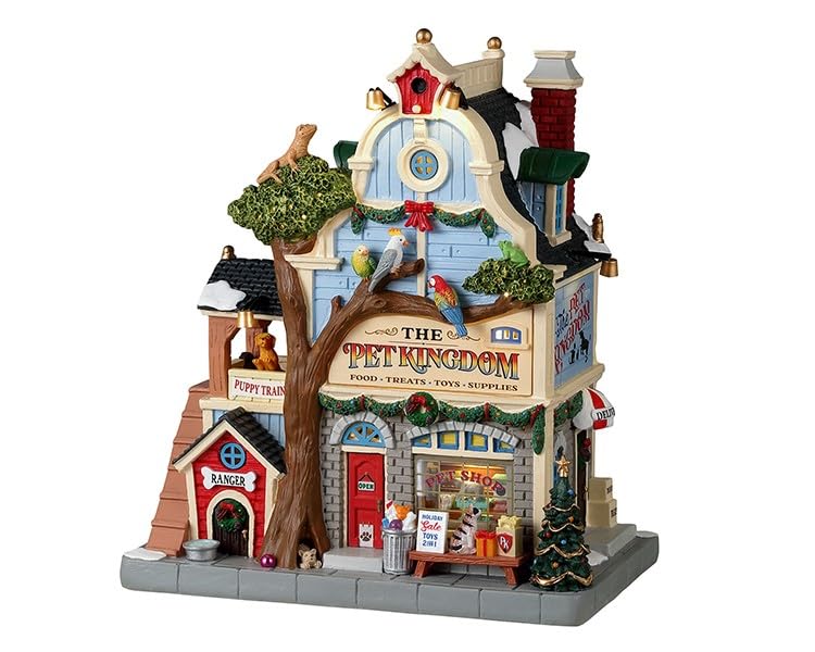 Lemax The Pet Kingdom Battery-Operated Village Building 4.5V #35073