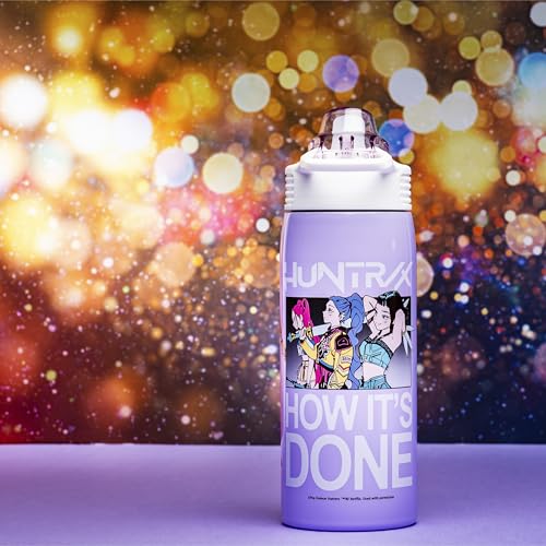 Kids Insulated Stainless Steel Water Bottle with Straw - 19oz Leak-Proof
