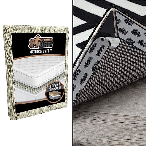 King Mattress Slide Stopper and Gripper Set - 24 Non-Slip Pads