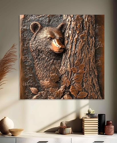 Premium Copper Wall Art Panel - Handmade Decorative Metal Decor