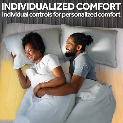 Wi-Fi Connected Electric Mattress Pad with 10 Heat Settings - King Size