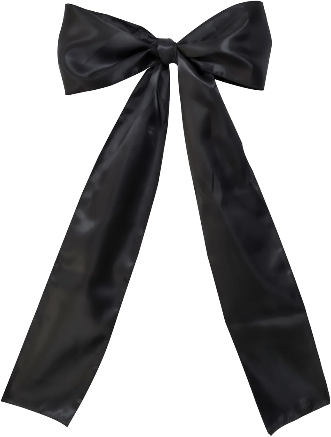 Skiennix Large Black Bow Birthday Decorations - Satin Ribbon Party Decor for Home & Events