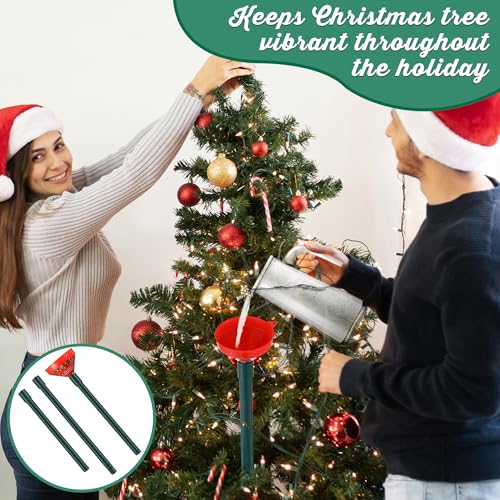 Dreyoo 44-Inch Adjustable Christmas Tree Watering Funnel & Stick System