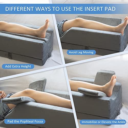 Adjustable Leg Elevation Pillow for Pain Relief & Recovery