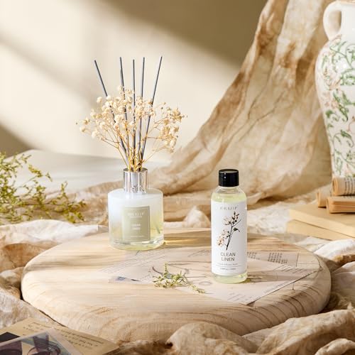 Clean Linen Reed Diffuser Oil Refill - 3.38 oz / 100ml Home Fragrance