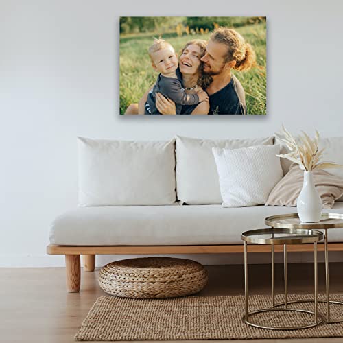 Custom Framed Canvas Print Personalized Photo Wall Art 8x10