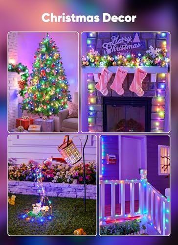Brightown Multicolor Fairy Lights 12 Pack Battery Operated Holiday Decor