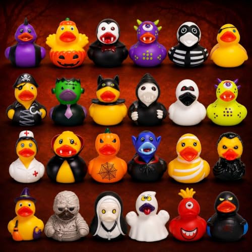 Horror Rubber Duck Advent Calendar - 24 Day Spooky Holiday Countdown