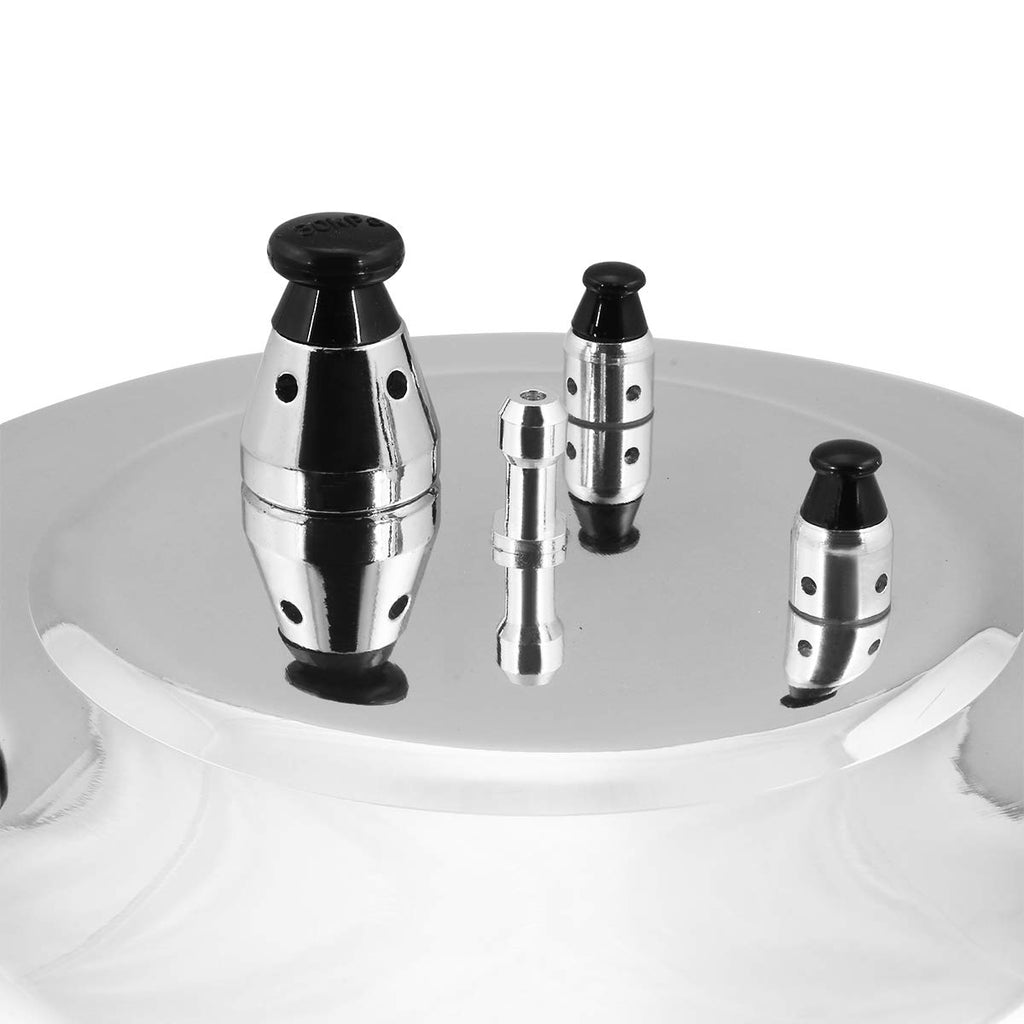 Barton 8QT Pressure Canner Release Valve Aluminum Canning Pot Cooker Pot Stove Top Instant Fast Cooking Pot Stewing Locking System (8 Quarts) Canning and Stewing