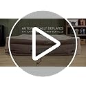 20" Raised Queen Air Mattress with Built-In Dual Pump & USB Charging Ports