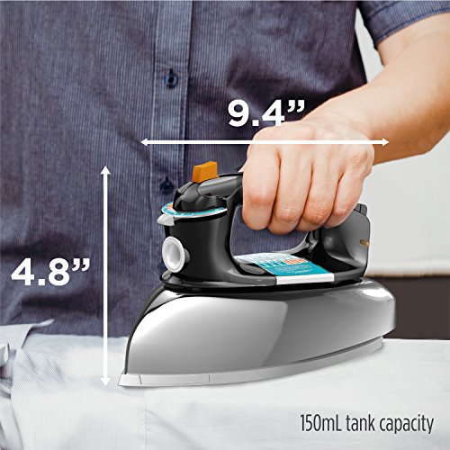 BLACK+DECKER Classic Steam Iron with Aluminum Soleplate and Auto Shutoff