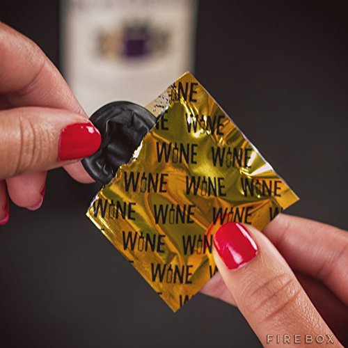 Wine Condoms Set of 6 - Reusable Bottle Stopper & Preservation Sleeve