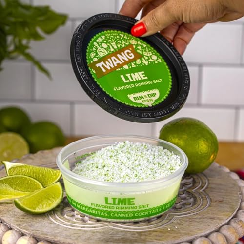 Twang Rimming Salt Gift Pack of 2 Lime Flavored 4 oz. Containers | LYZA'S SWEETS & TREATS
