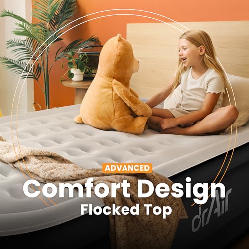 Queen Air Mattress with Built-in Pump - 18" Raised Inflatable Air Bed