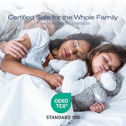 Set of 4 Cooling Down Alternative Bed Pillows - Standard Size