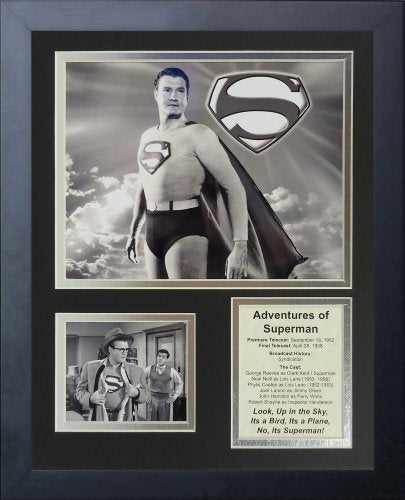 Superman Photo Collage 11x14 Framed Collectible Presentation