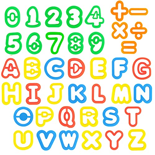 Kids Letter and Numeral Molds Tool Set 41 Pieces