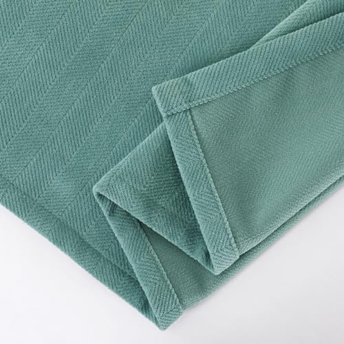 AMBERIS Modern Chenille Bed Runner, Decorative Bed Scarf for Home & Hotel