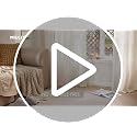 MIULEE Linen Textured Semi Sheer Curtains 52x84 Inch Rod Pocket Drapes