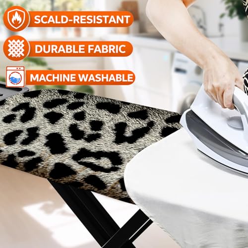 Standard Size Ironing Board Cover 15x54 Inch Heat & Stain Resistant Cotton