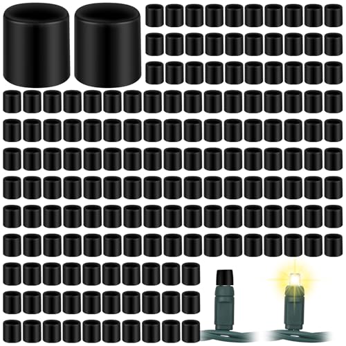 Maasechs 200pcs No Glow Halloween Light Cover for 5mm LED String Lights - Christmas Decorations