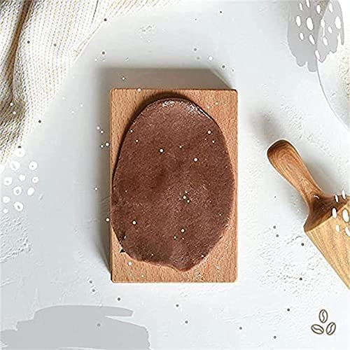 Wooden Springerle Cookie Mold - Christmas Tree Pattern for Baking