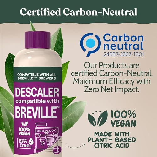 Universal Espresso Machine Descaling Solution - 2 Pack Limescale Cleaner