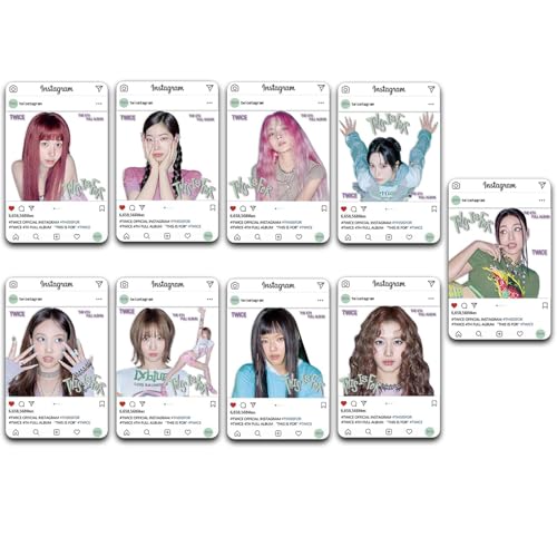 Music Idol Gift Box Set with 55 Photocards, Stickers, Lanyard and Keychain