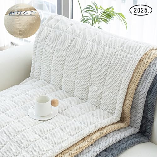 Washable Waterproof Sofa Cover for Pets - Non-Slip Plush Fabric, 70x120cm
