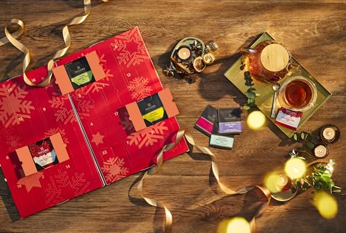 Taylors of Harrogate Holiday Tea Advent Calendar 48 Tea Bags - 24 Days Pack of 1