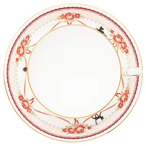 Noritake Majo Kiki's Delivery Service Pink Tea Coffee Cup & Saucer Set MJ97221/H-612L