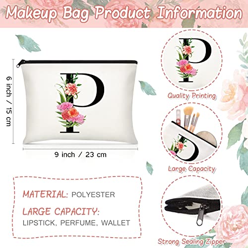 Personalized Letter Initial Canvas Tote Bag for Gifts - Sanuurfky Xin-p