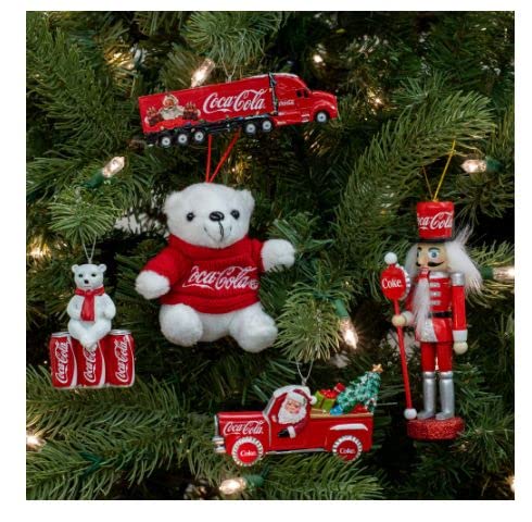 Kurt Adler Coca-Cola Semi Truck Christmas Ornament CC2204