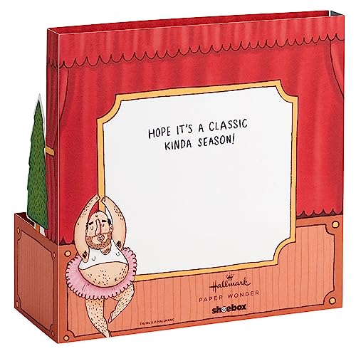 Butt Cracker Hallmark Paper Wonder Funny Pop Up Christmas Card