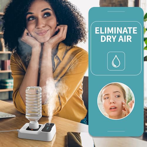 Portable Mini Cool Mist Humidifier for Bedroom Office Travel