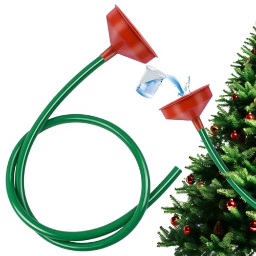 Christmas Tree Watering System with 5.5-Inch Wide Funnel & 5ft Hose