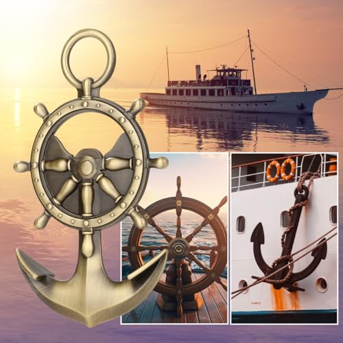 Bronze Nautical Anchor Bottle Opener - Ocean Themed Bar Tool & Gift