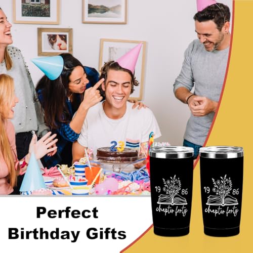 Jealance 1986 Tumbler for Men & Women 20oz Insulated Stainless Steel Travel Mug - Black, Model 1133
