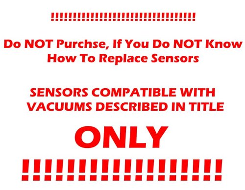 Goodsby Replacement Cliff Drop Infrared Side Sensors for Shark IQ Robot Vacuums RV1001AE RV912S RV913S RV1000S QR1000SG AV1002AE AV1010AE AV911S QR1000SB UR1000SR UR1005AE RV1101ARUS UR1105ARUS