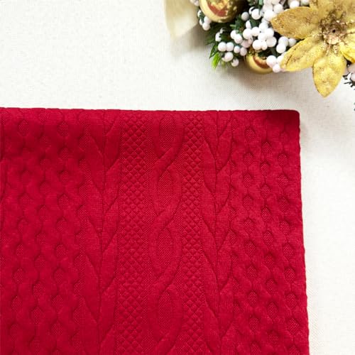 Booque Valley Red Body Pillow Cover 20x54 in | Christmas Decor