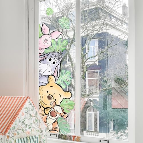 Bear Character Wall Stickers for Kids Nursery and Playroom Decor