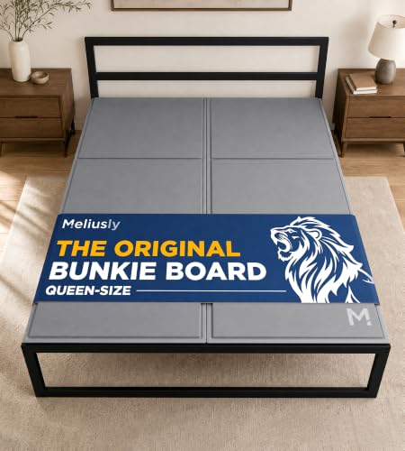 Meliusly Queen Bunkie Board - Anti-Sag Low Profile Bed Support