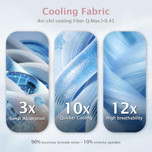 BEAUTEX Queen Cooling Comforter - Lightweight Blanket for Hot Sleepers, Pink