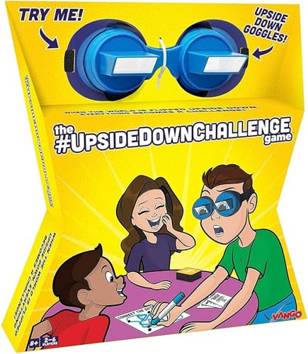 Upside Down Challenge Game - Hilarious Family Party Game for Ages 8+