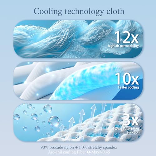 Cooling Blanket for Hot Sleepers - Queen Size 90x90 Lightweight Dark Gray