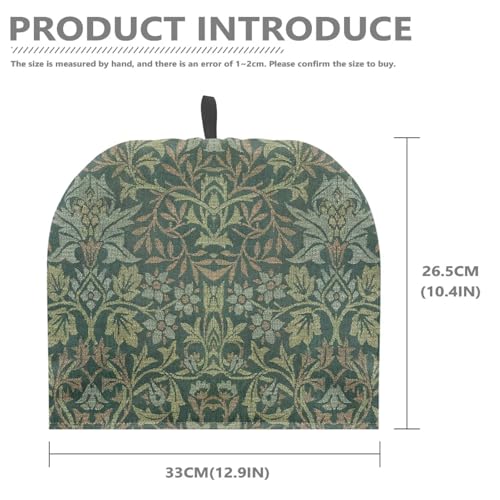 Insulated Floral Tea Cozy for Teapots, Foldable Fabric Tea Pot Cover