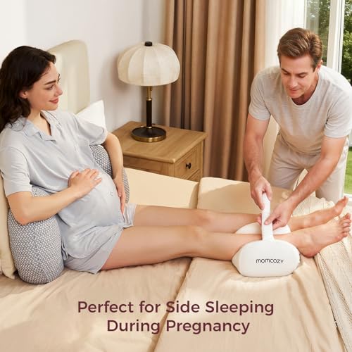 Knee Pillow for Side Sleepers - Soft Memory Foam with Adjustable Strap