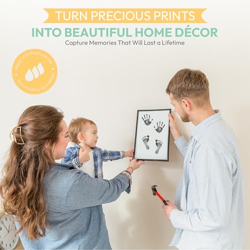 Inkless Baby Handprint & Footprint Ink Pad - Mess-Free Newborn Keepsake Kit